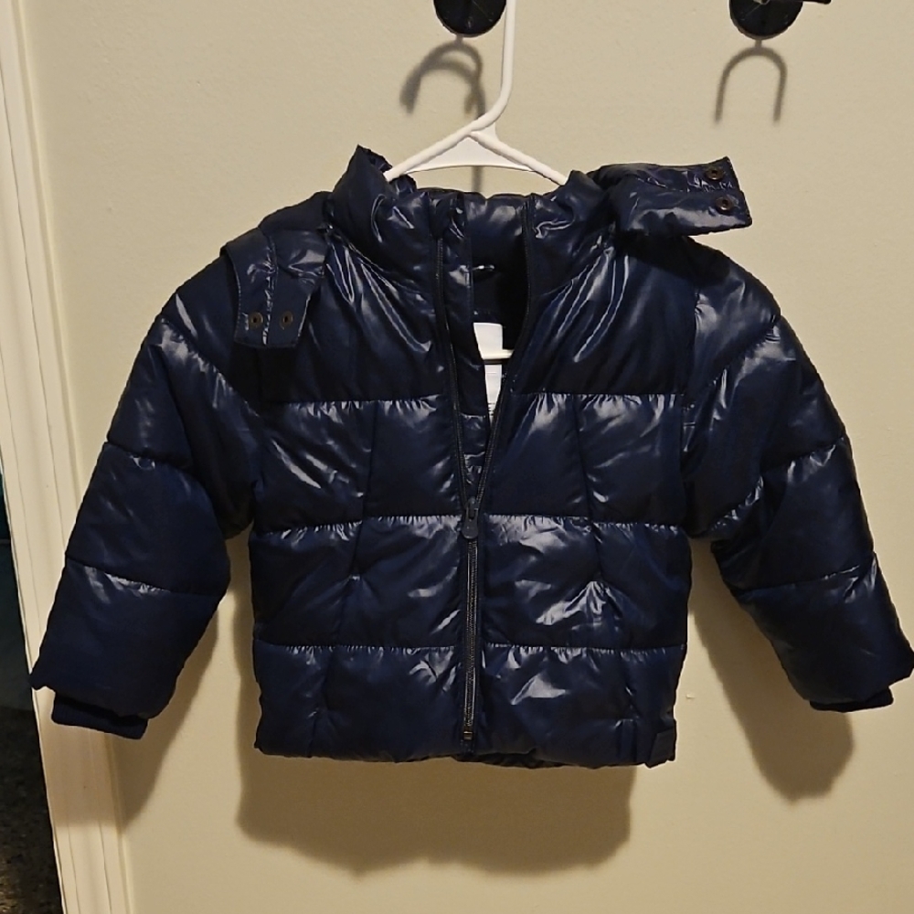 EUC Baby GAP Navy Kids Puffer Jacket